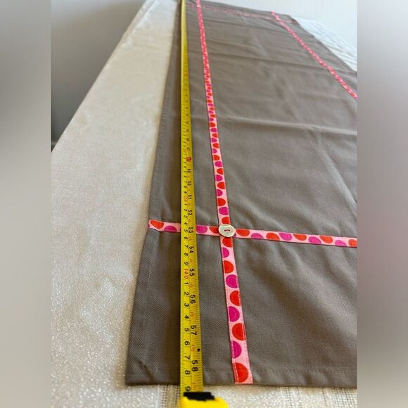 L'Atelier de la Varangue Made in France Table Runner Tan/Brown - Picture 5 of 8